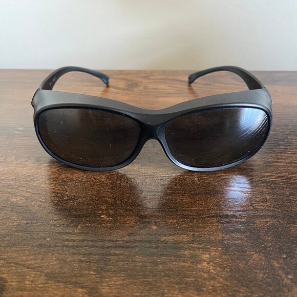 Black Safety Glasses Wrap Around Frames Only Side Shield Industrial Protective - Picture 1 of 7